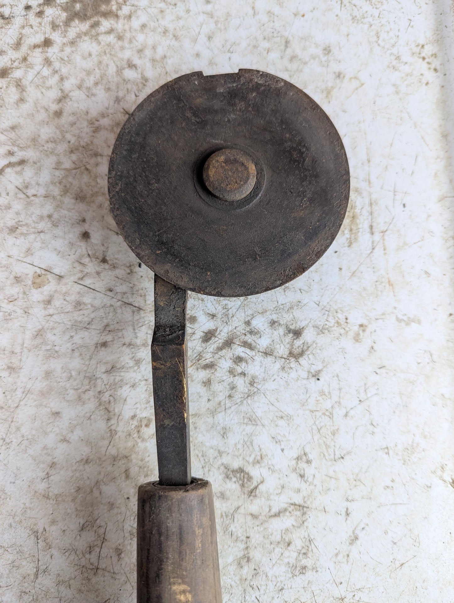 Antique Book Binding Brass Gilding Embossing Wheel