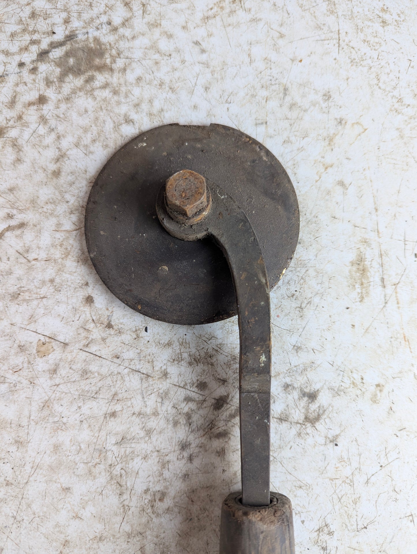 Antique Book Binding Brass Gilding Embossing Wheel