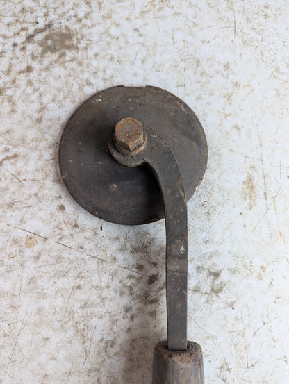 Antique Book Binding Brass Gilding Embossing Wheel