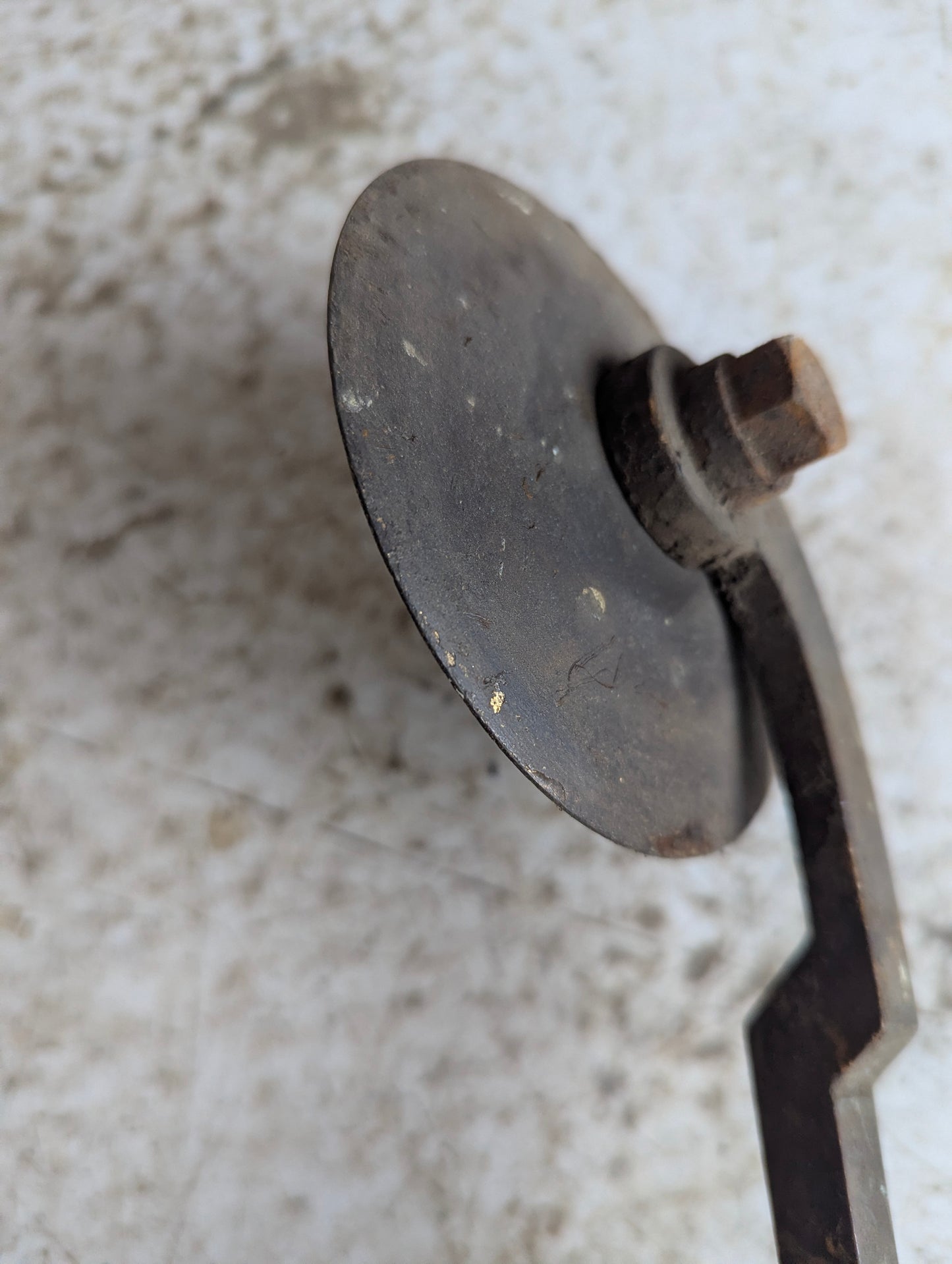 Antique Book Binding Brass Gilding Embossing Wheel