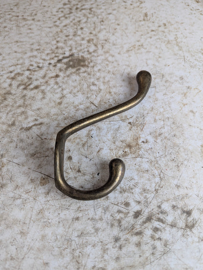Large Brass Wall Hook