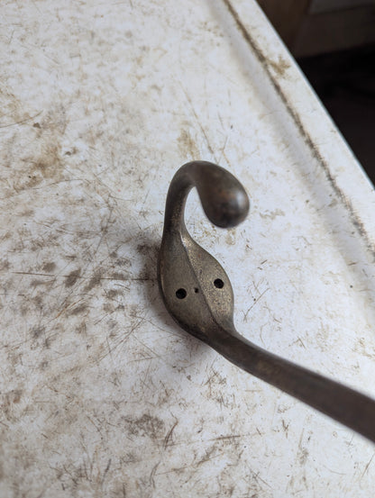 Large Brass Wall Hook