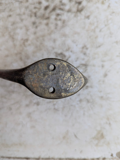 Large Brass Wall Hook