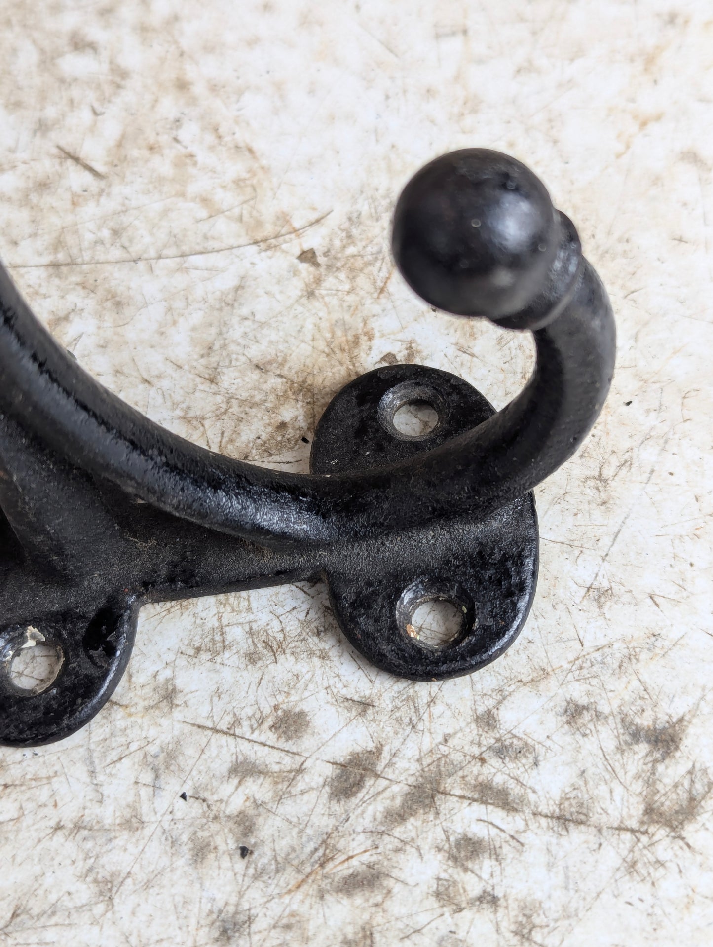 Large Cast Iron Wall Mounted Hook