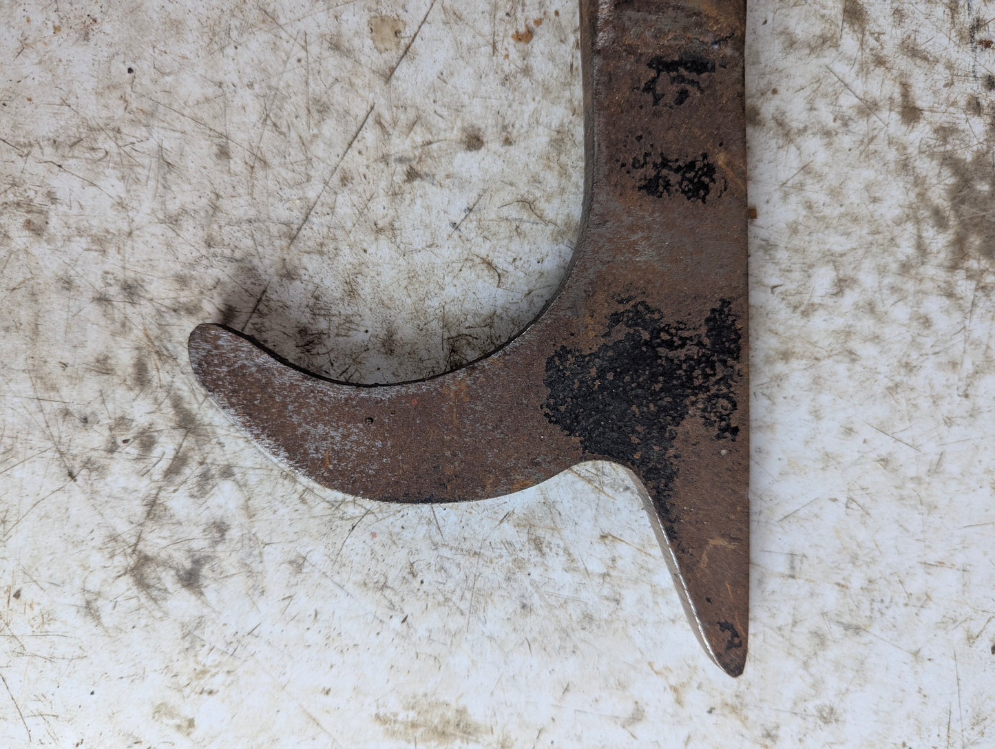 Vintage Fireman Fire Hook Pike Pole Head