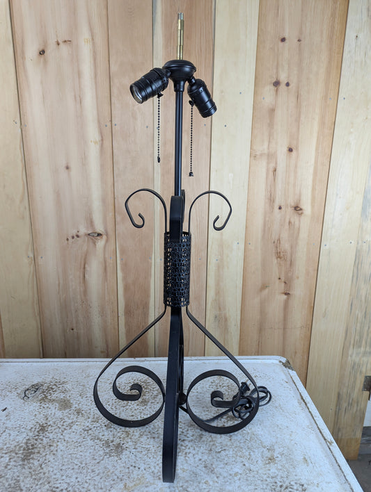 Metal Table Lamp Base