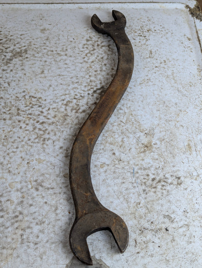Vintage J.H. Williams & Co. Railroad "S" Wrench