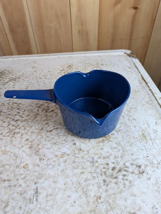 Vintage Copco Enamel Cast Iron Saucepan