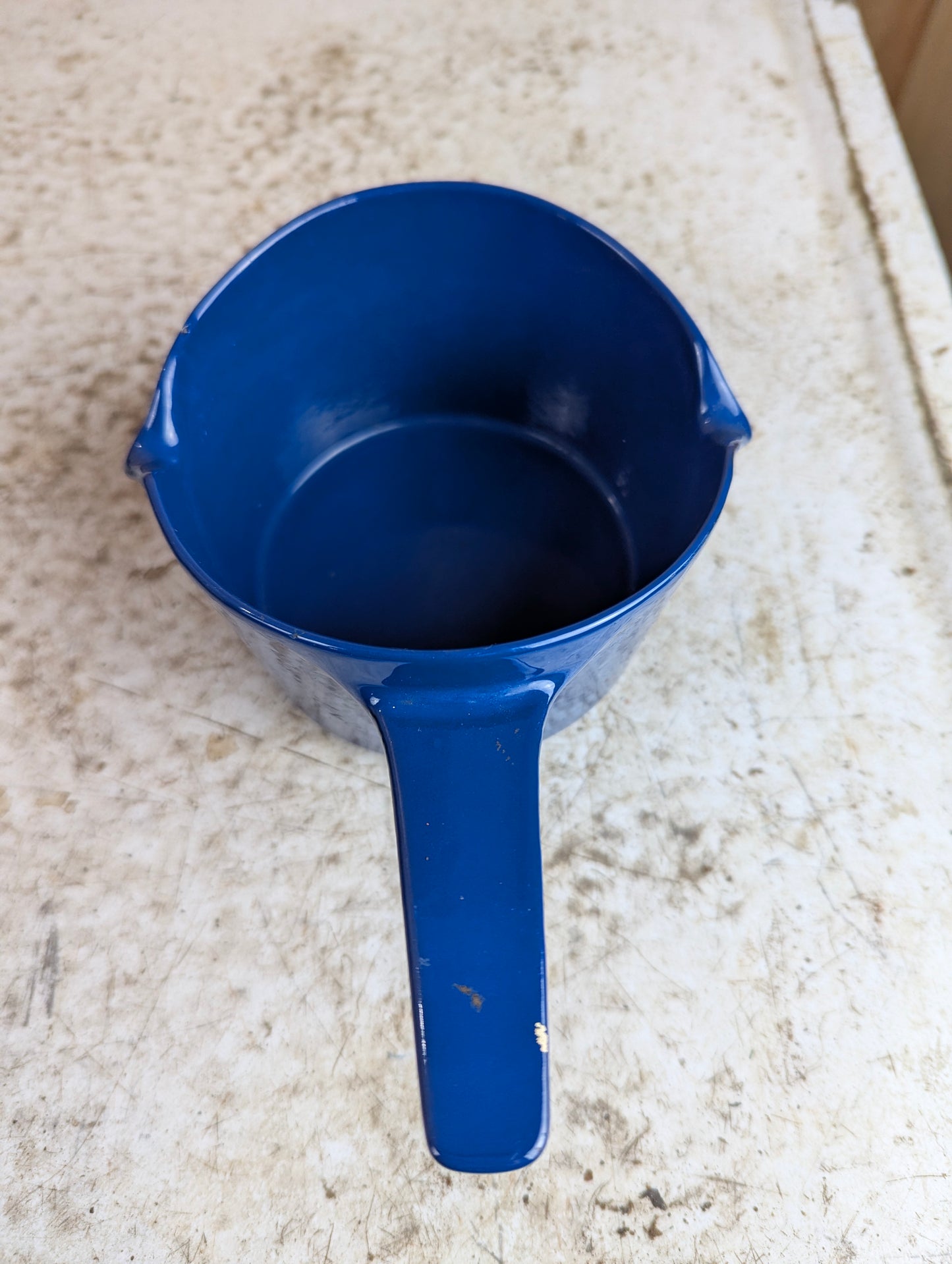 Vintage Copco Enamel Cast Iron Saucepan