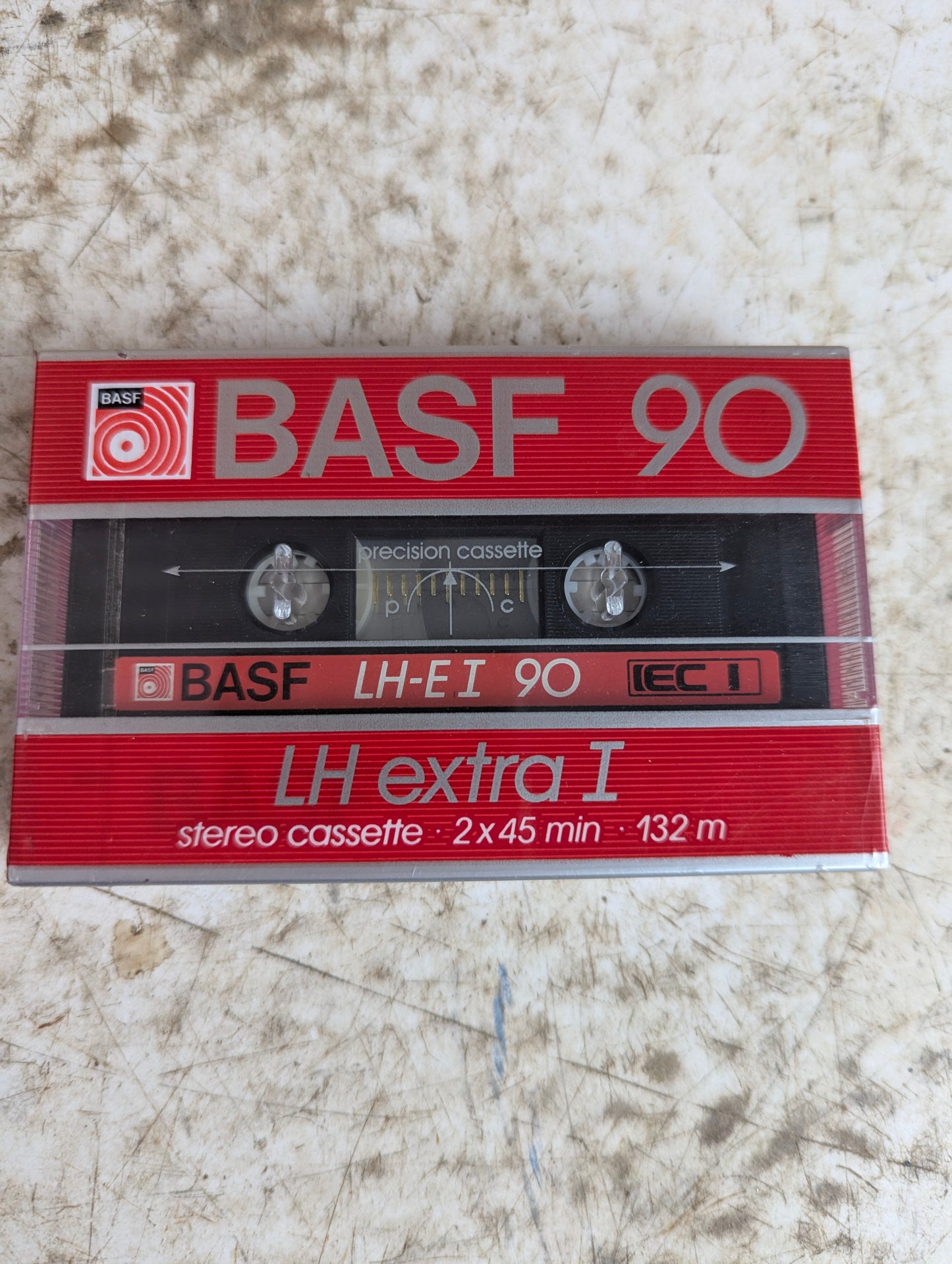 Sealed BASF 90 LH Blank Audio Cassette