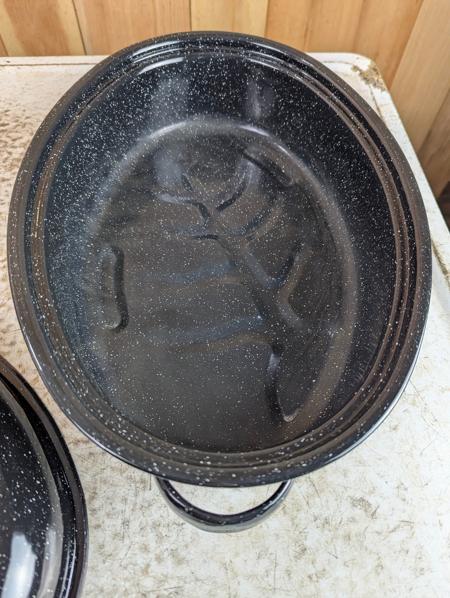 Enamel Oval Roast Pan
