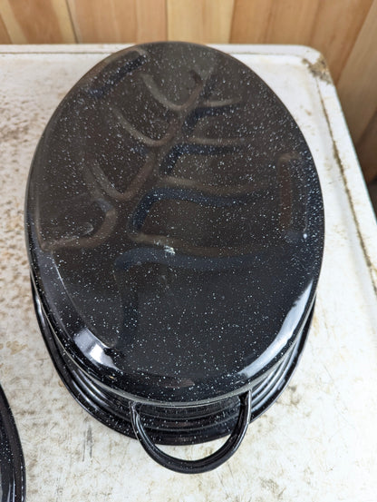 Enamel Oval Roast Pan