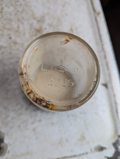 Vintage Kraft Smooth Peanut Butter 18 Oz. Glass Jar with Lid