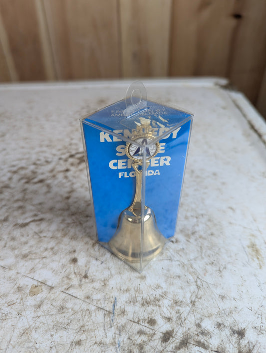 Vintage Kennedy Space Center Souvenir Bell in Packaging