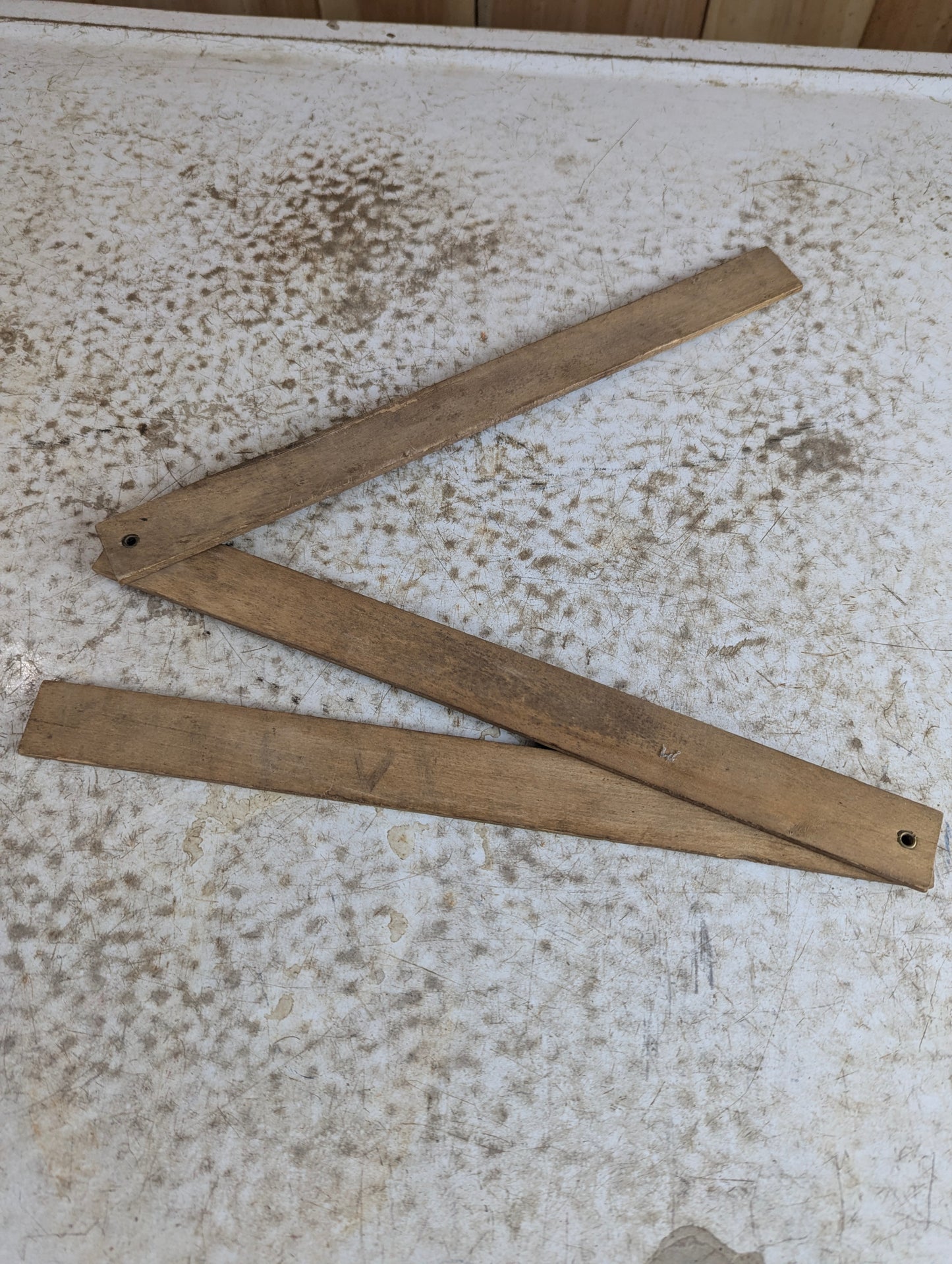 Vintage Folding 'Al Flaherty Army Store' Toronto Yard Stick