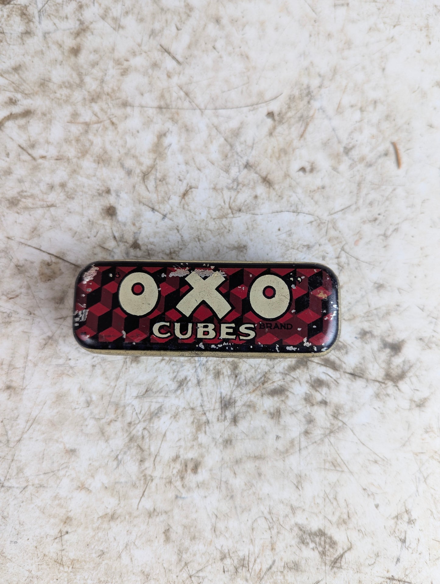 Vintage OXO Cubes Tin