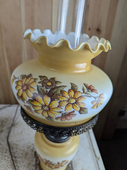 Vintage Electric Hurricane GWTW Table Lamp