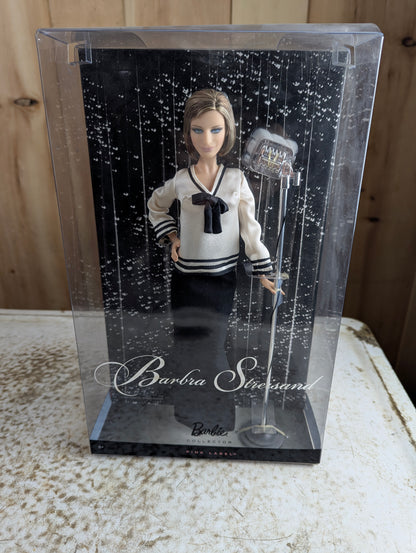 Barbra Streisand Barbie Doll Pink Label Mattel N6574 NFRB