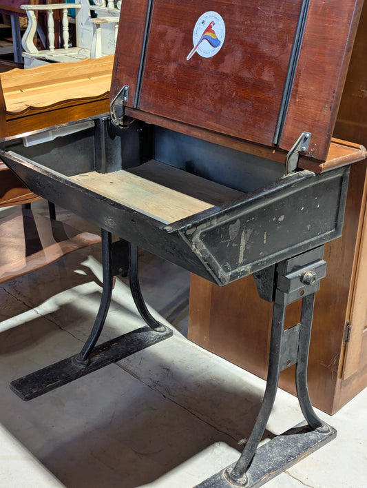 Antique School Desk