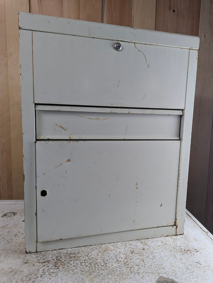 White Metal Cabinet