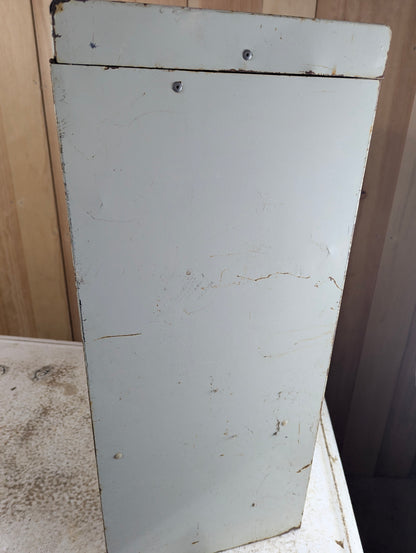 White Metal Cabinet
