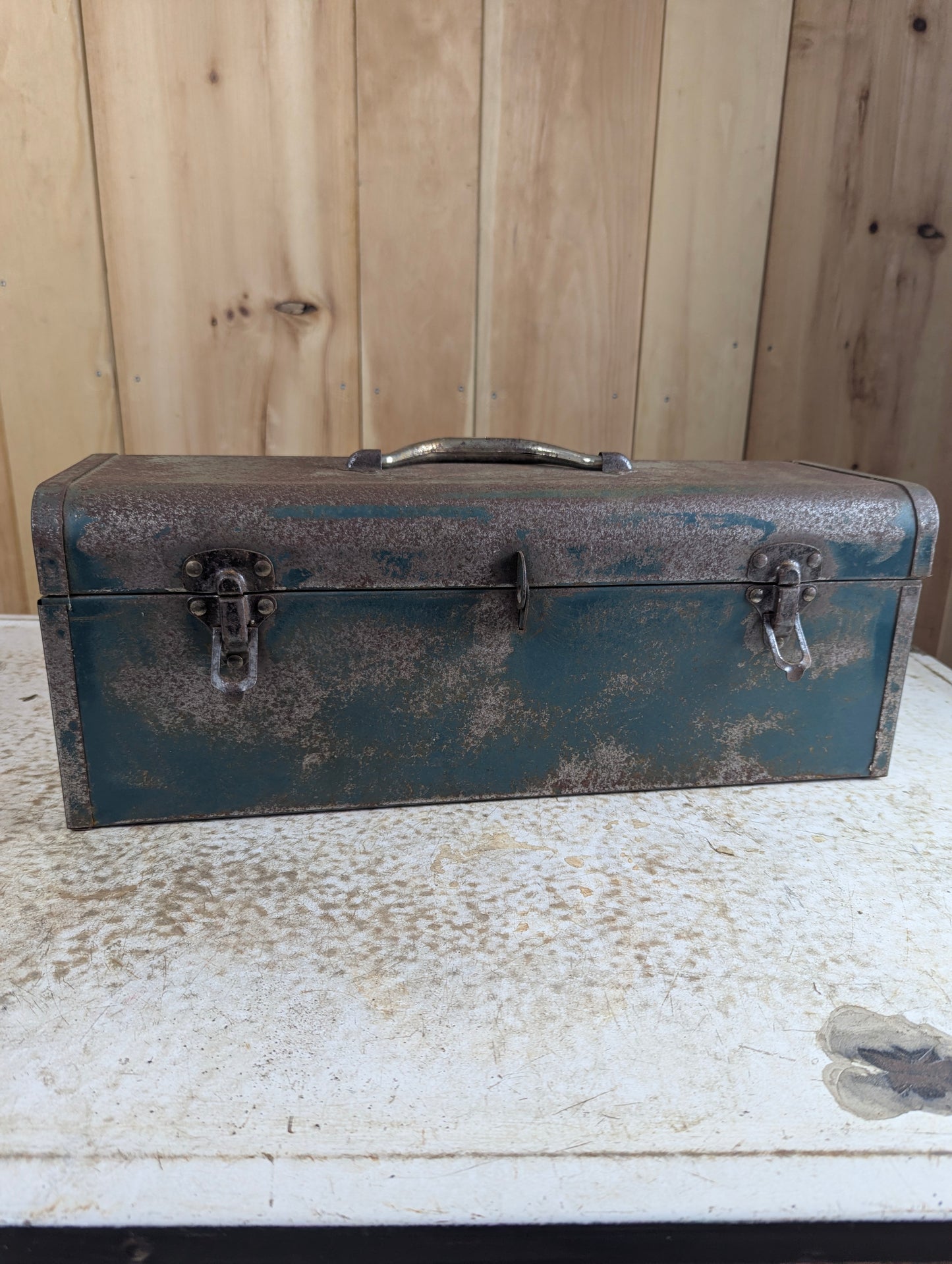 Vintage Metal Tool Box