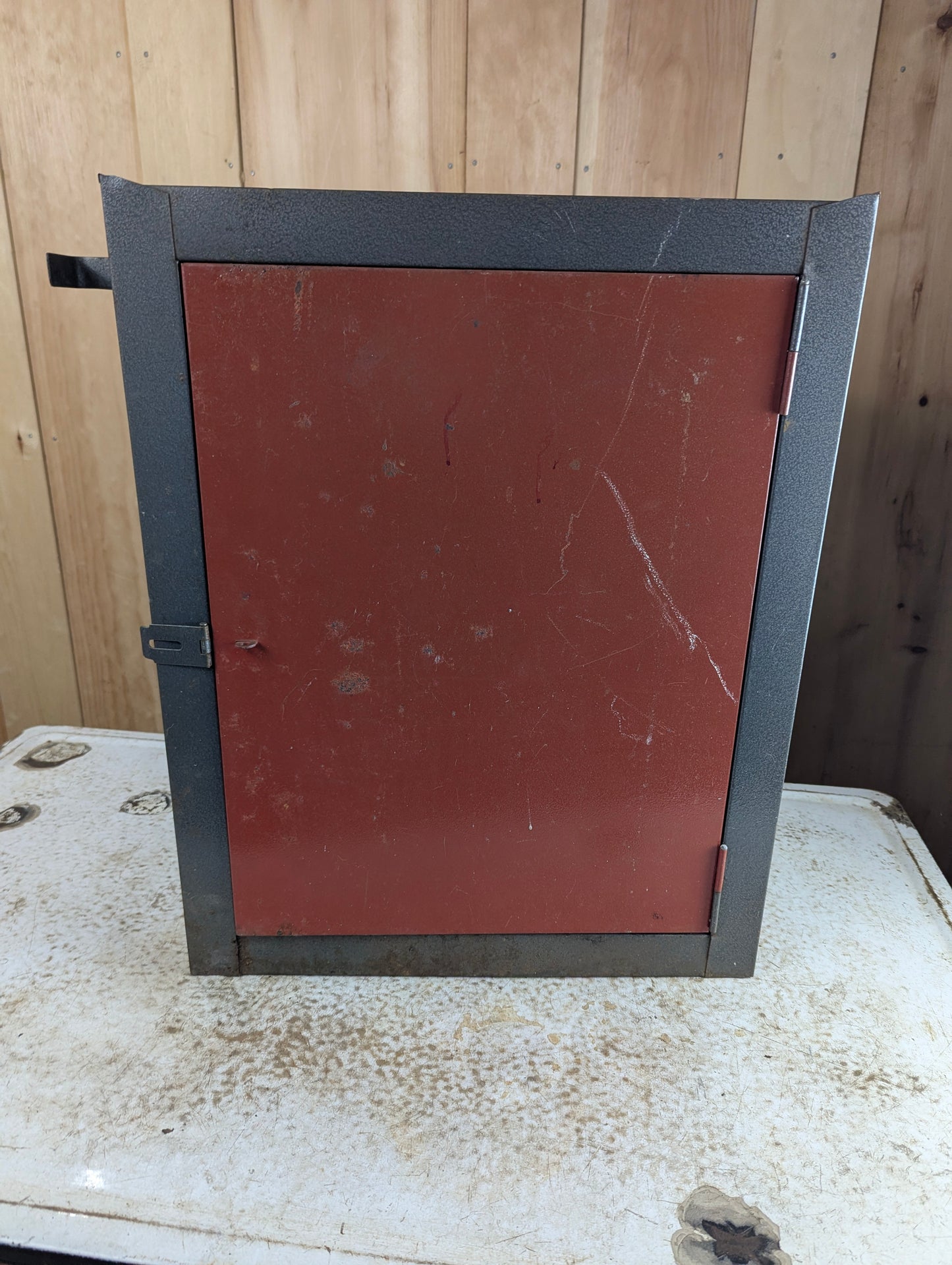 Metal Tool Cabinet with Pegboard