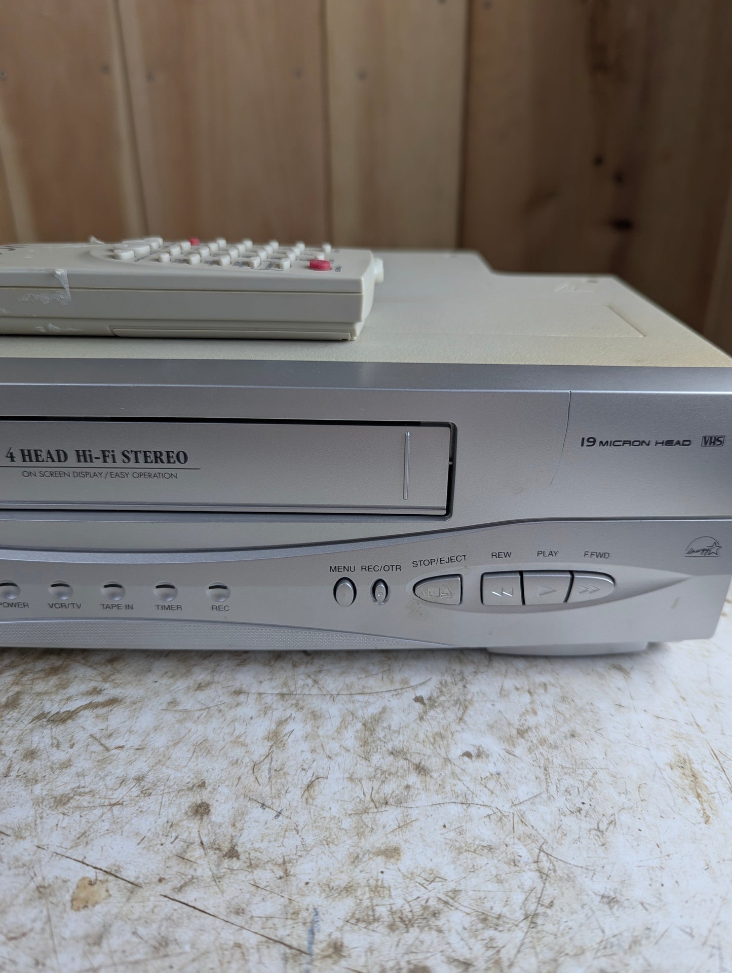 Durabrand VCR VHS Player with Remote Model DCV603 - Tested, Working
