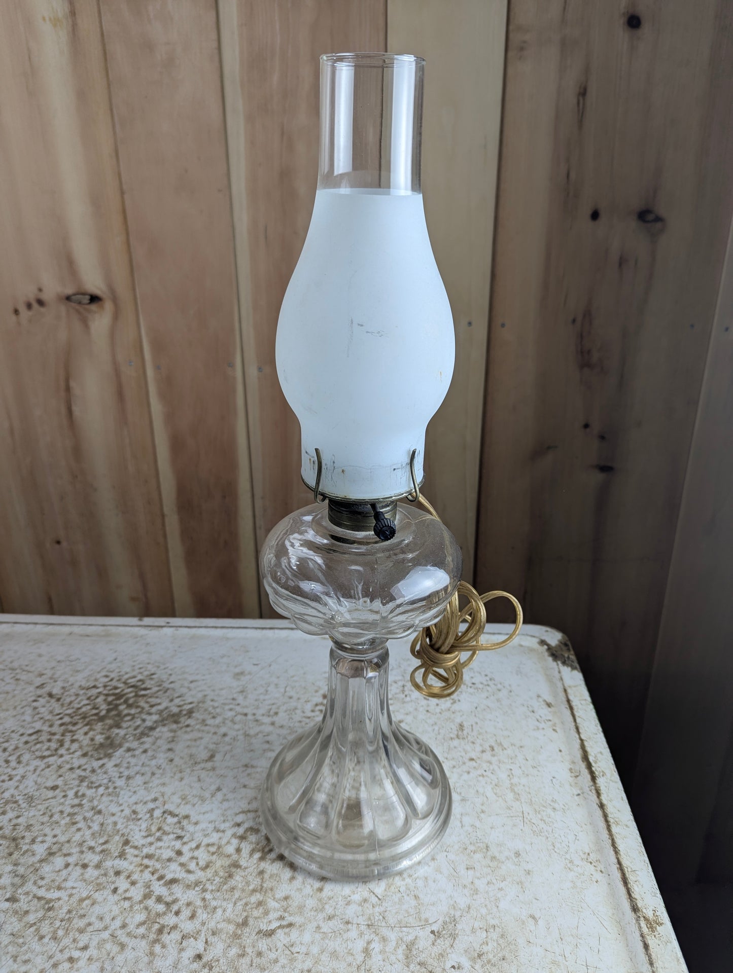 Electrified Oil Lamp