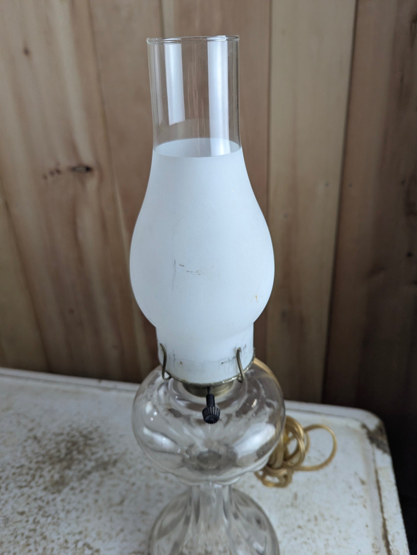 Electrified Oil Lamp