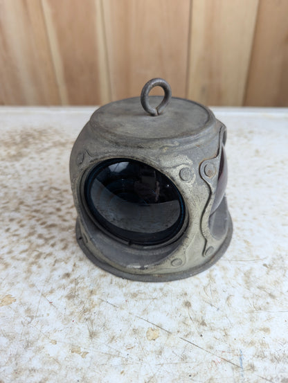 Vintage 2 Lens Railroad Switch Lamp