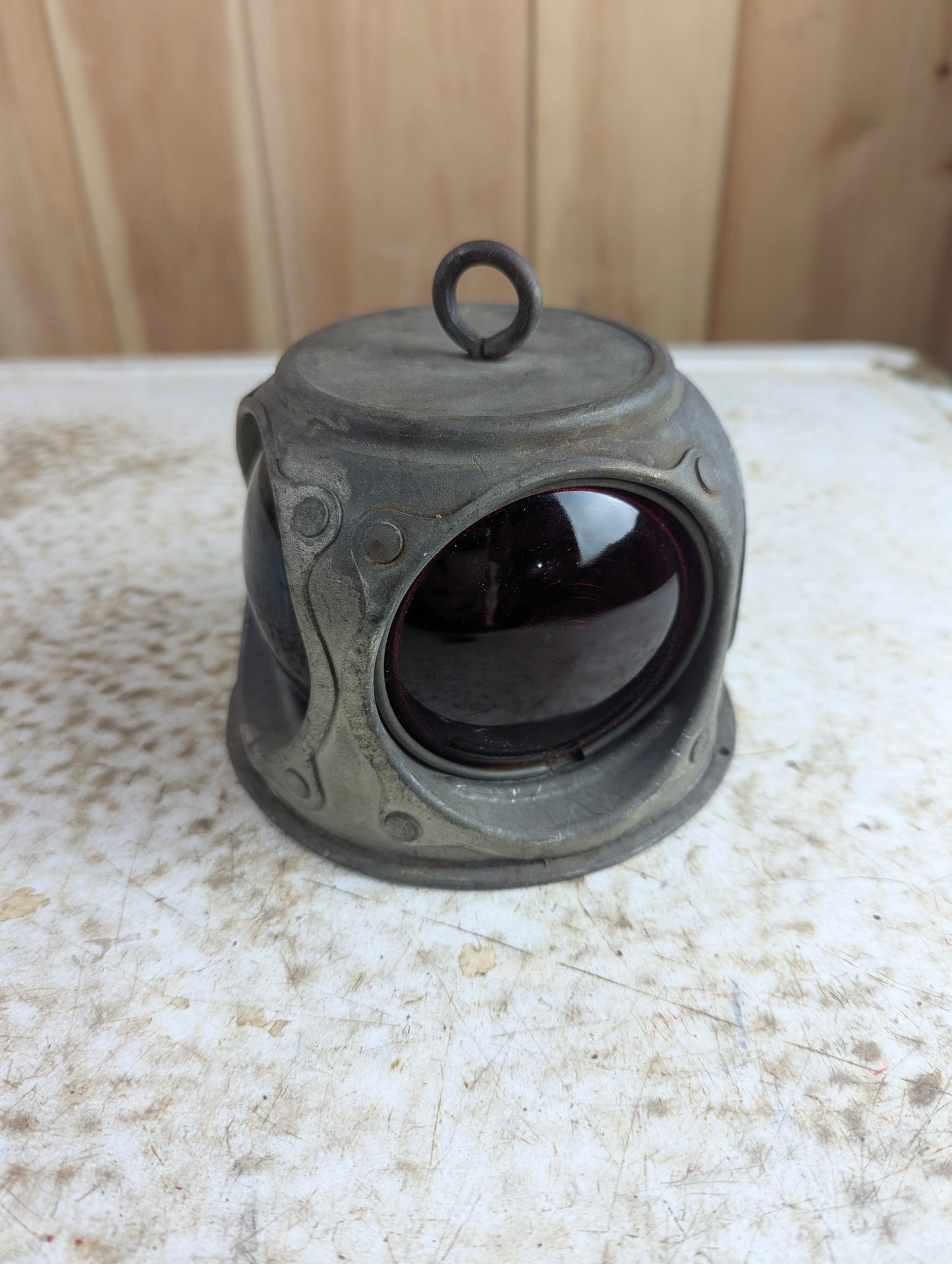 Vintage 2 Lens Railroad Switch Lamp