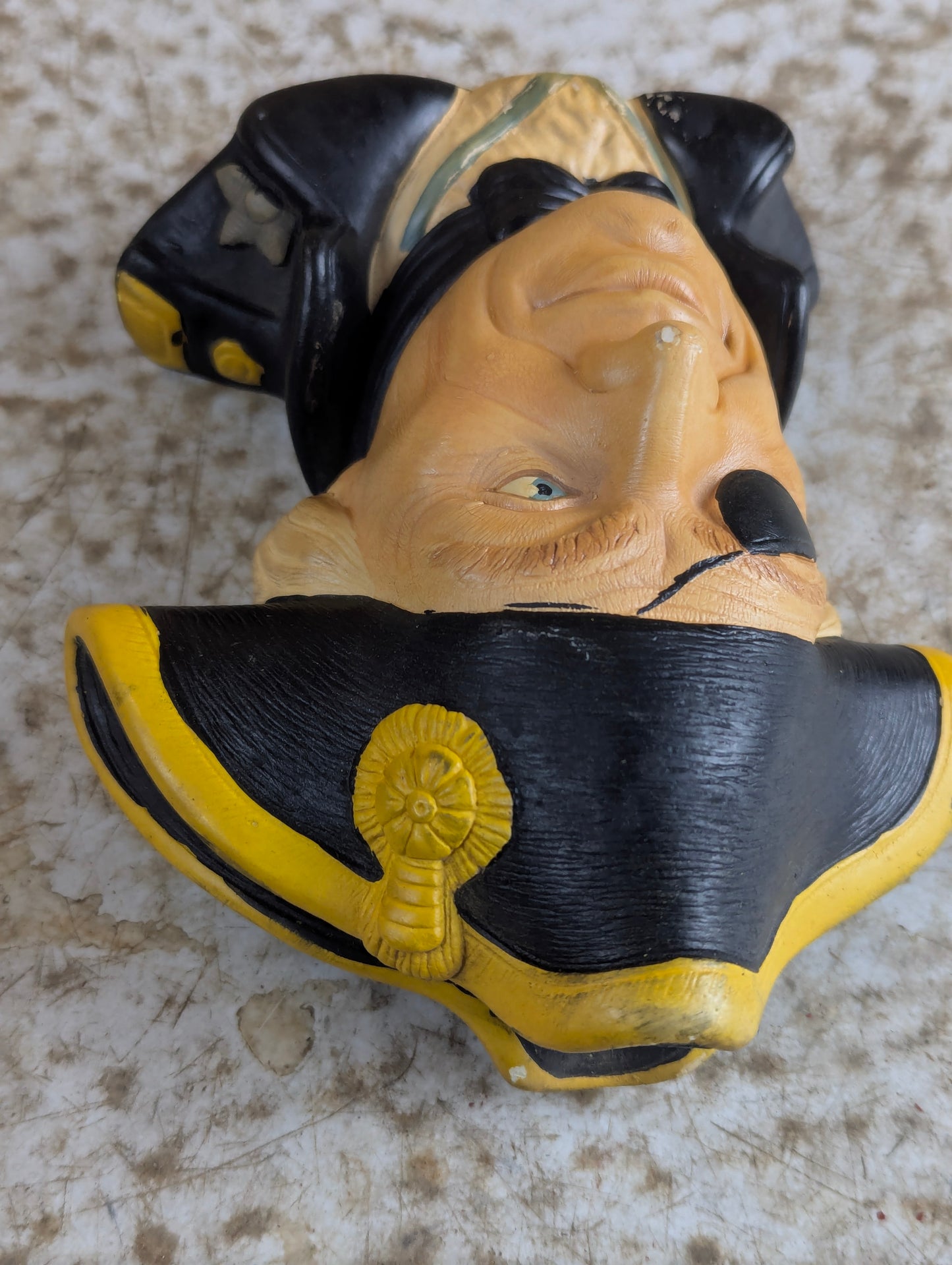 Bosson Style Lord Nelson Chalkware Head Wall Decor