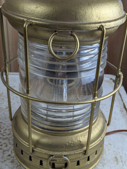 Vintage Electrified Perko Perkins Marine Lantern Anchor Light