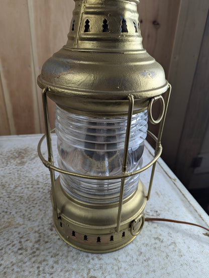 Vintage Electrified Perko Perkins Marine Lantern Anchor Light