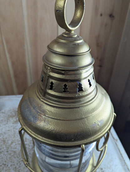 Vintage Electrified Perko Perkins Marine Lantern Anchor Light