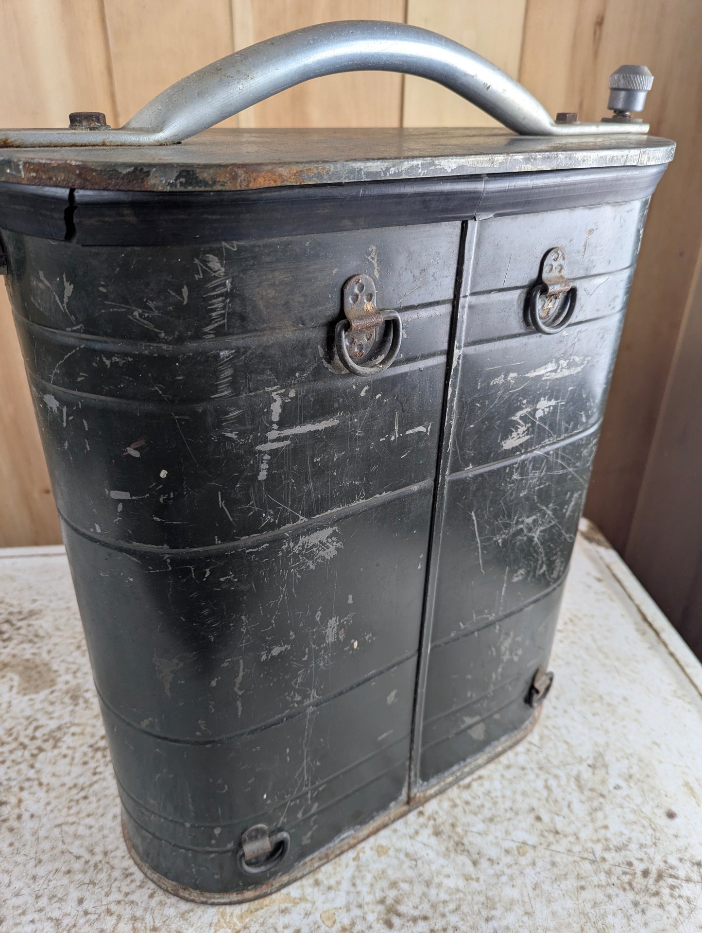 WW2 Military Dixie Water Cooler Field Dispenser