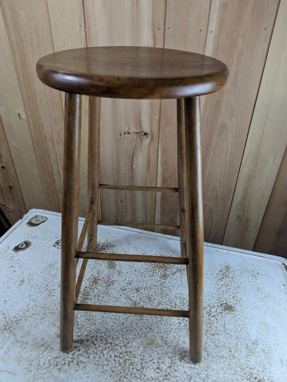 Vintage Wood Stool