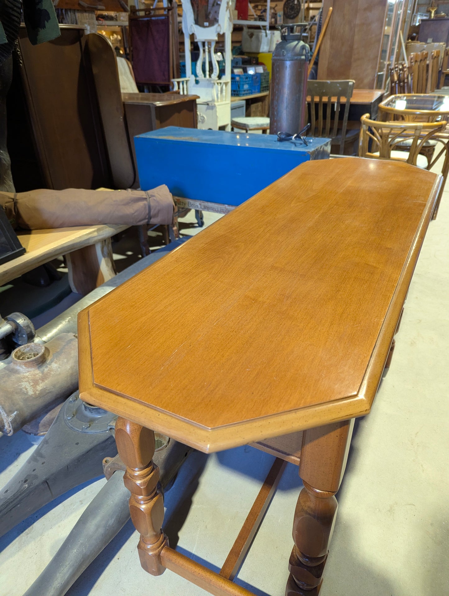 Vintage Maple Hall Table