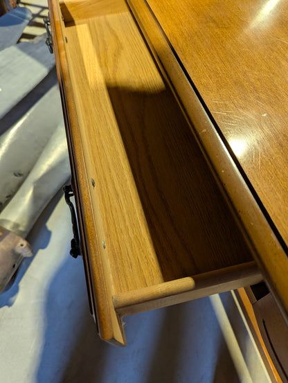 Vintage Maple Hall Table