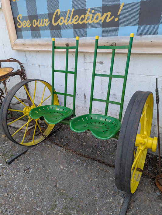 Custom Made Tractor Seat Bench