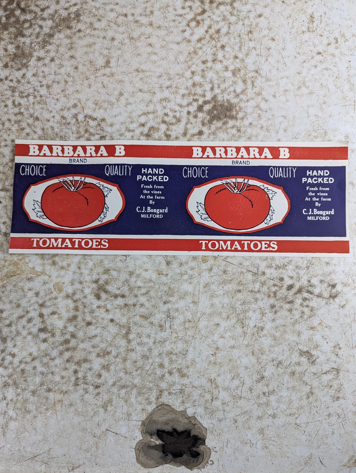1940s Tomato Canning Labels- New Old Stock (NOS)