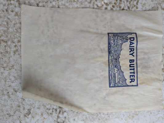 Vintage Dairy Butter Parchment Paper