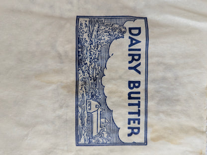 Vintage Dairy Butter Parchment Paper