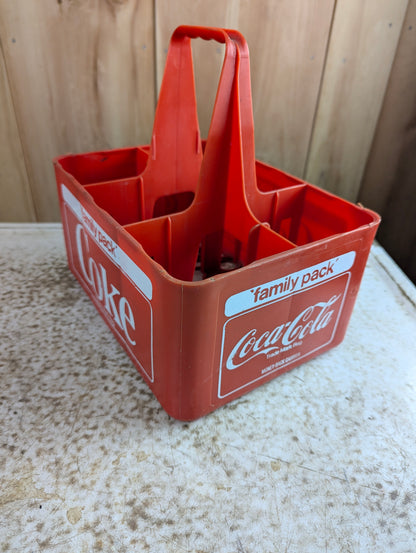 Plastic Coca-Cola Family Pack Bottle Holder