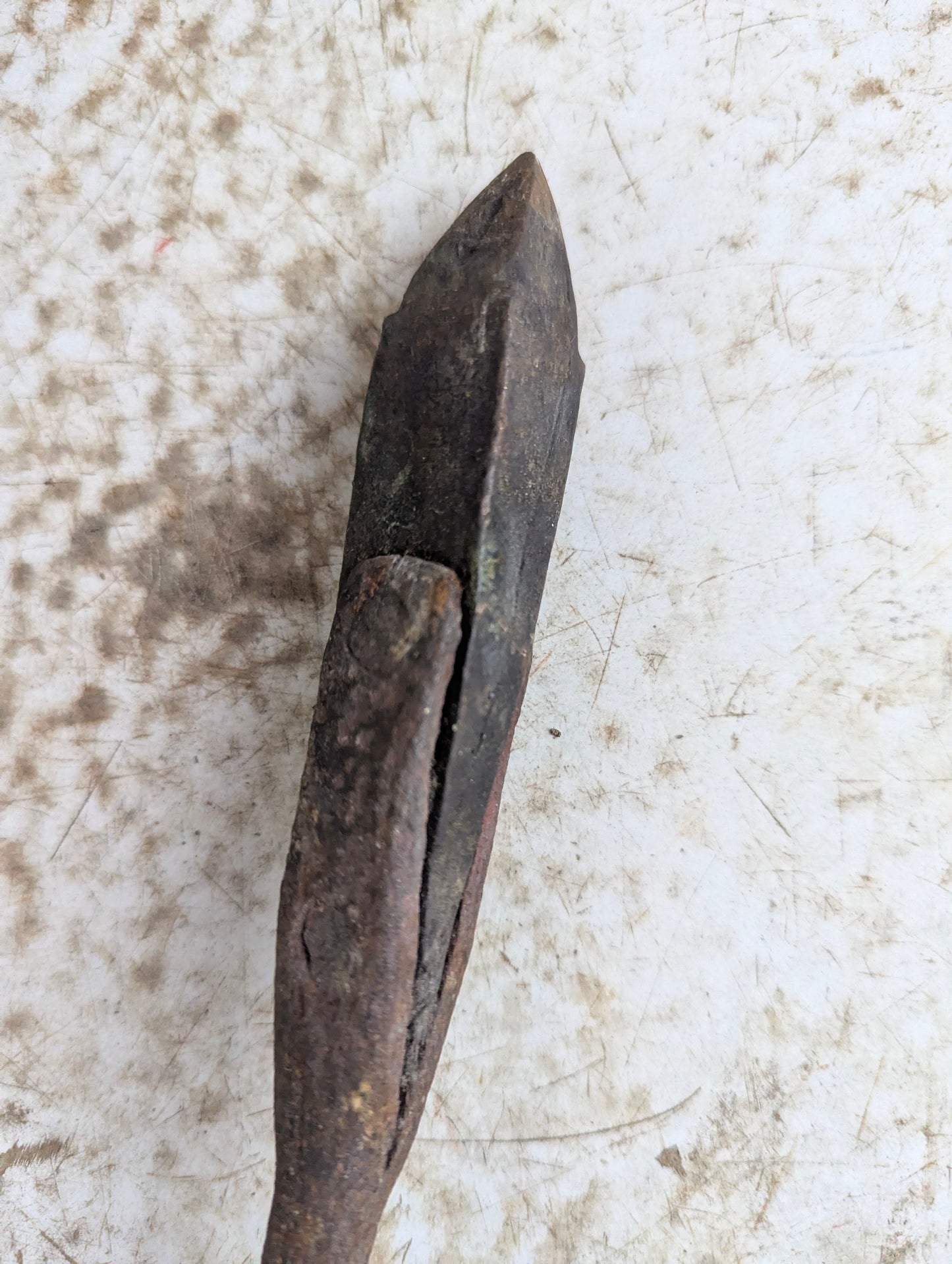 Antique Hand-wrought Copper Soldering Iron