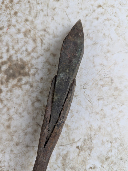 Antique Hand-wrought Copper Soldering Iron
