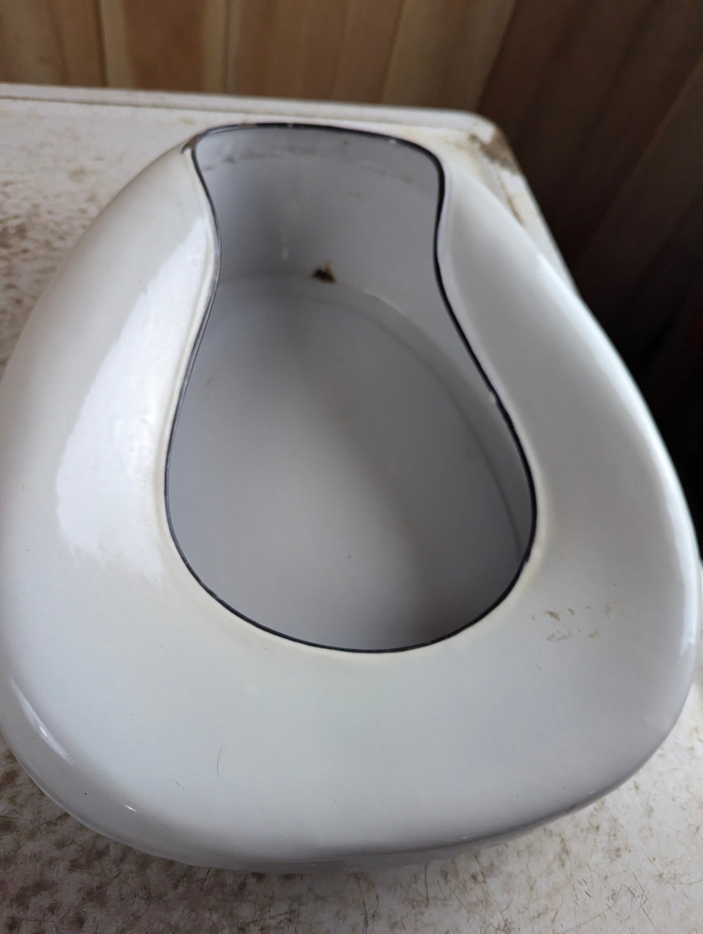White Porcelain Bedpan