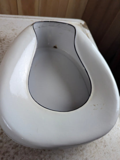 White Porcelain Bedpan