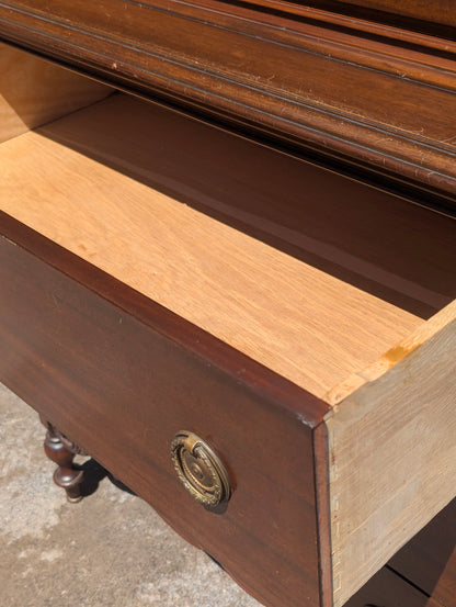 Vintage 5-Drawer High Boy Dresser Chest of Drawers